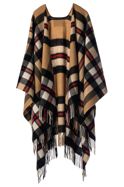 Poncho Designer Exclusive DC Scott - Camel Style 1