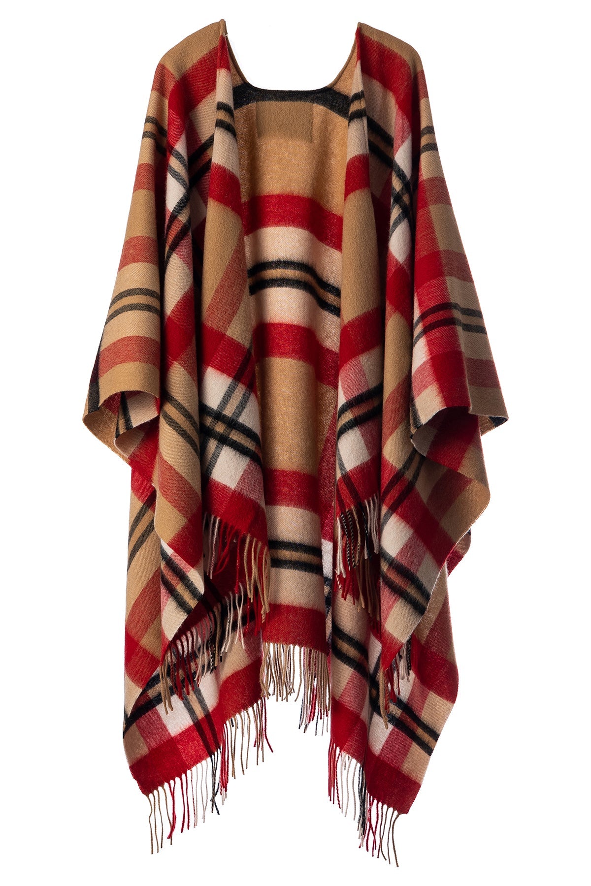 Poncho Designer Exclusive DC Scott - Red Style 4