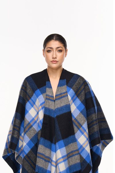 Poncho Designer Exclusive DC Scott - Blue Style 2