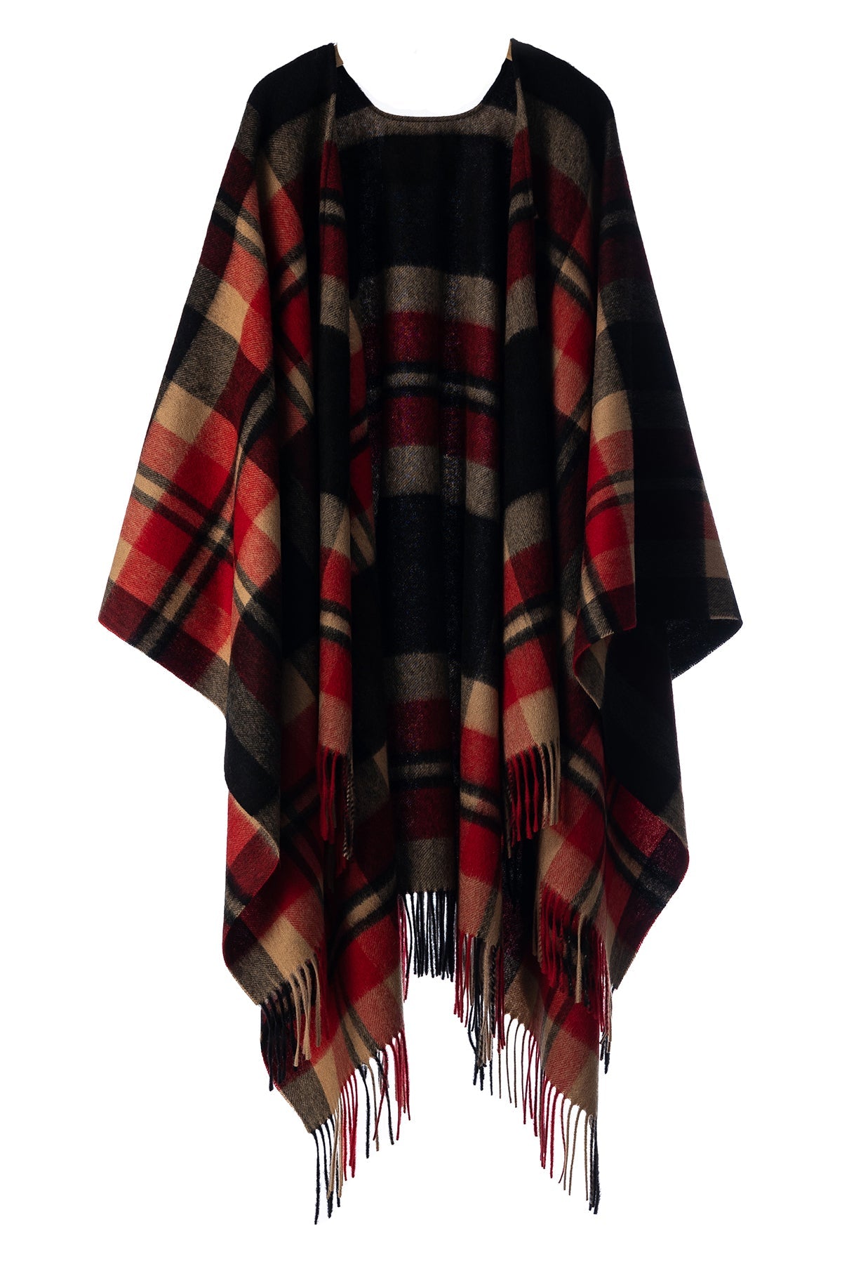 Poncho Designer Exclusive DC Scott - Red Style 3