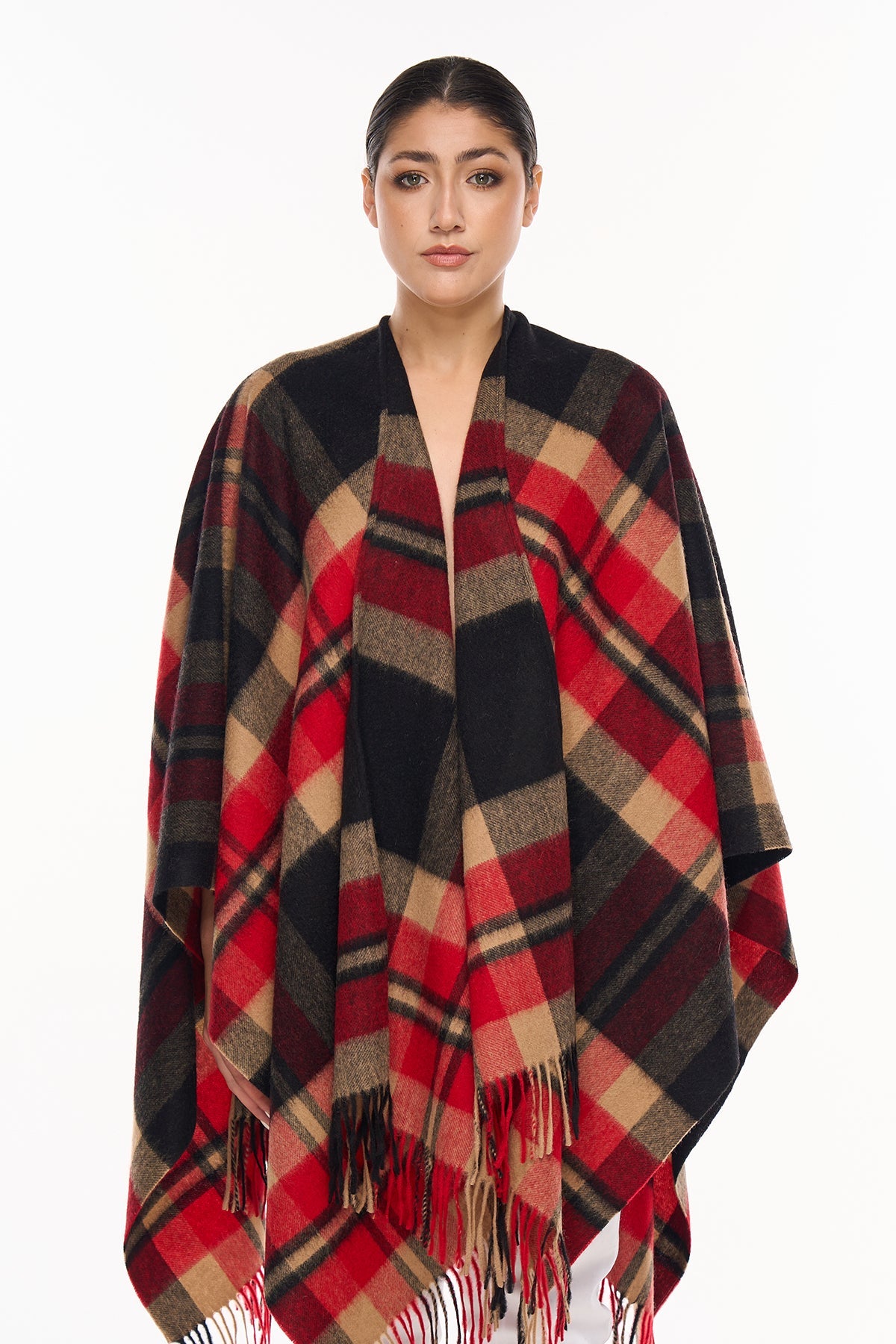 Poncho Designer Exclusive DC Scott - Red Style 3