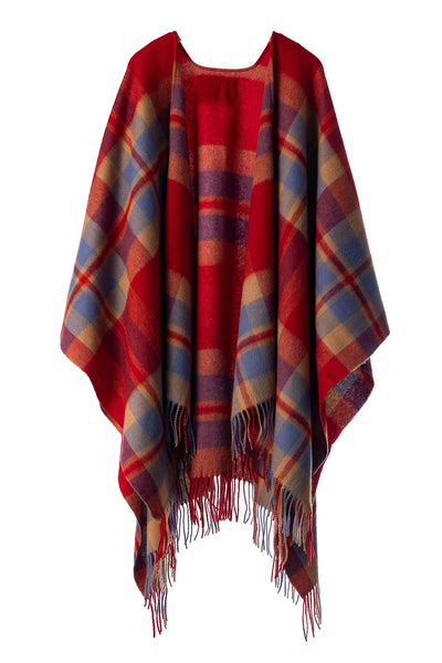 Poncho Designer Exclusive DC Scott - Red Style 6