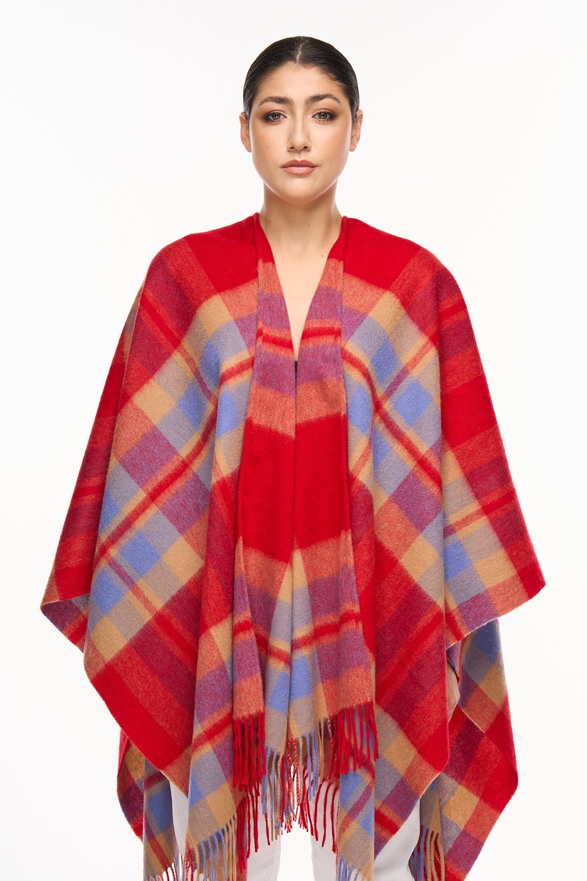 Poncho Designer Exclusive DC Scott - Red Style 6