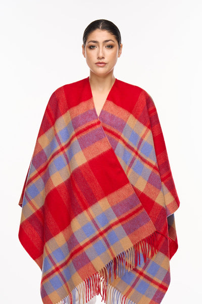 Poncho Designer Exclusive DC Scott - Red Style 6