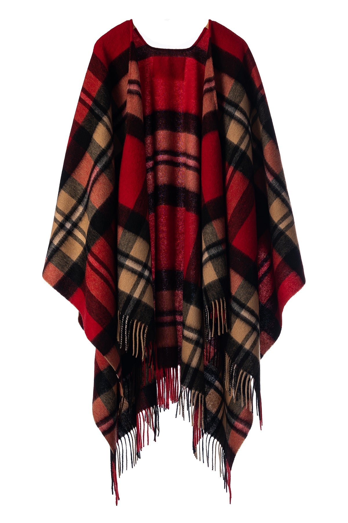 Poncho Designer Exclusive DC Scott - Red Style 5