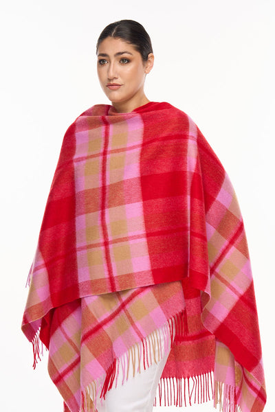 Poncho Designer Exclusive DC Scott - Red Style 1