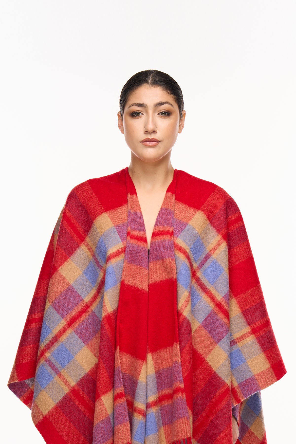 Poncho Designer Exclusive DC Scott - Red Style 1