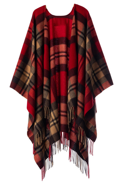 Poncho Designer Exclusive DC Scott - Red Style 2