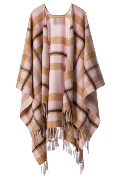 Poncho Luxury Exclusive Design DC Scott - Camel Style 3