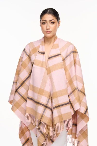 Poncho Luxury Exclusive Design DC Scott - Camel Style 3