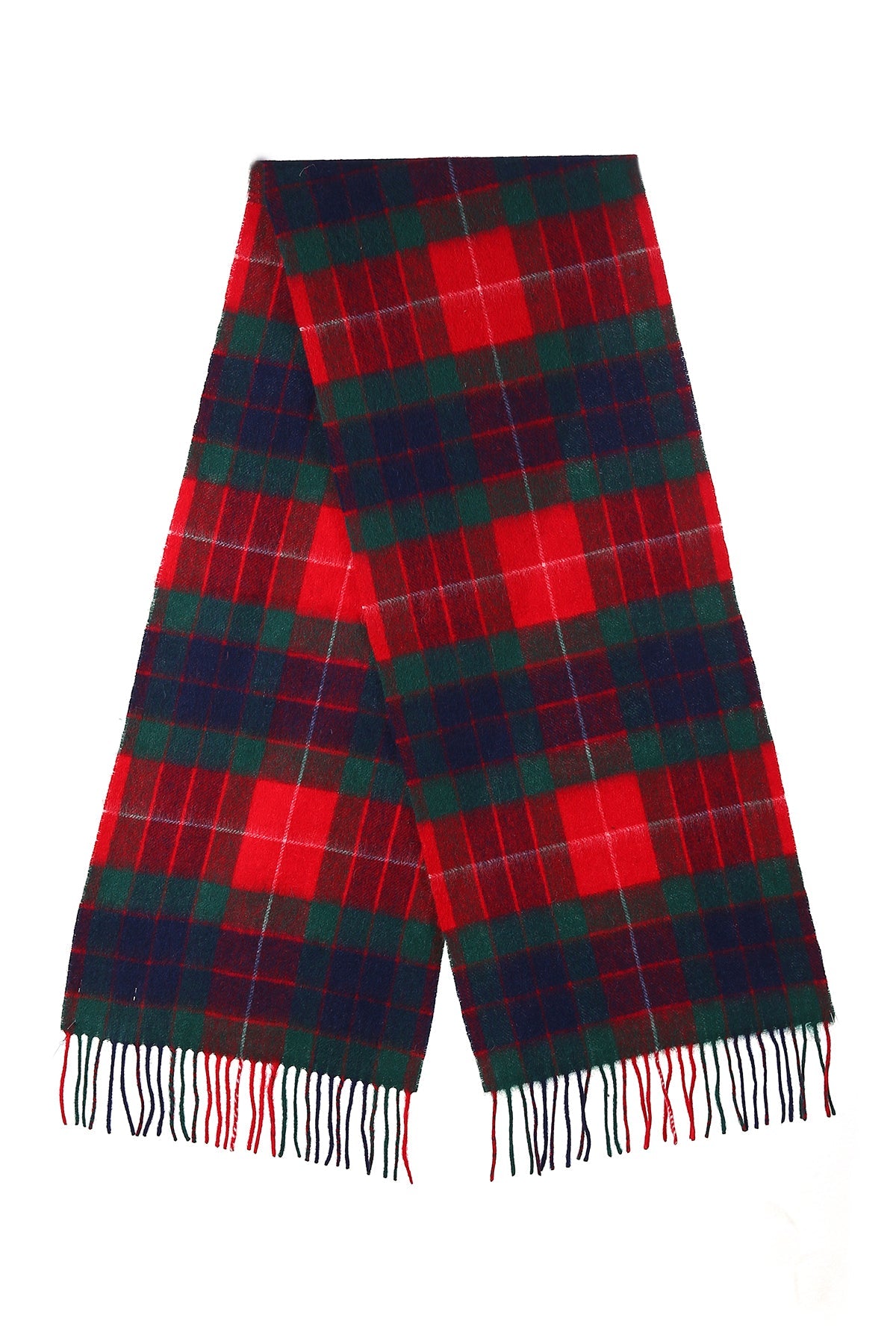 Scarves Fraser Red Clan 100% Pure Extra Fine Lambswool