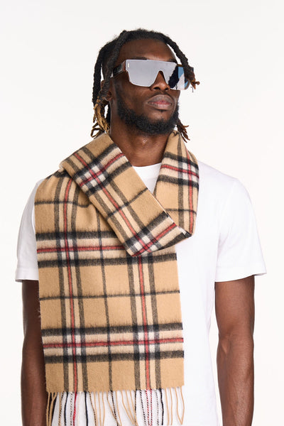 Cashmere Scarves Thomson Camel Clan