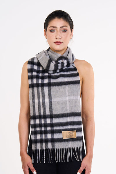 Cashmere Scarf DC Classic Grey