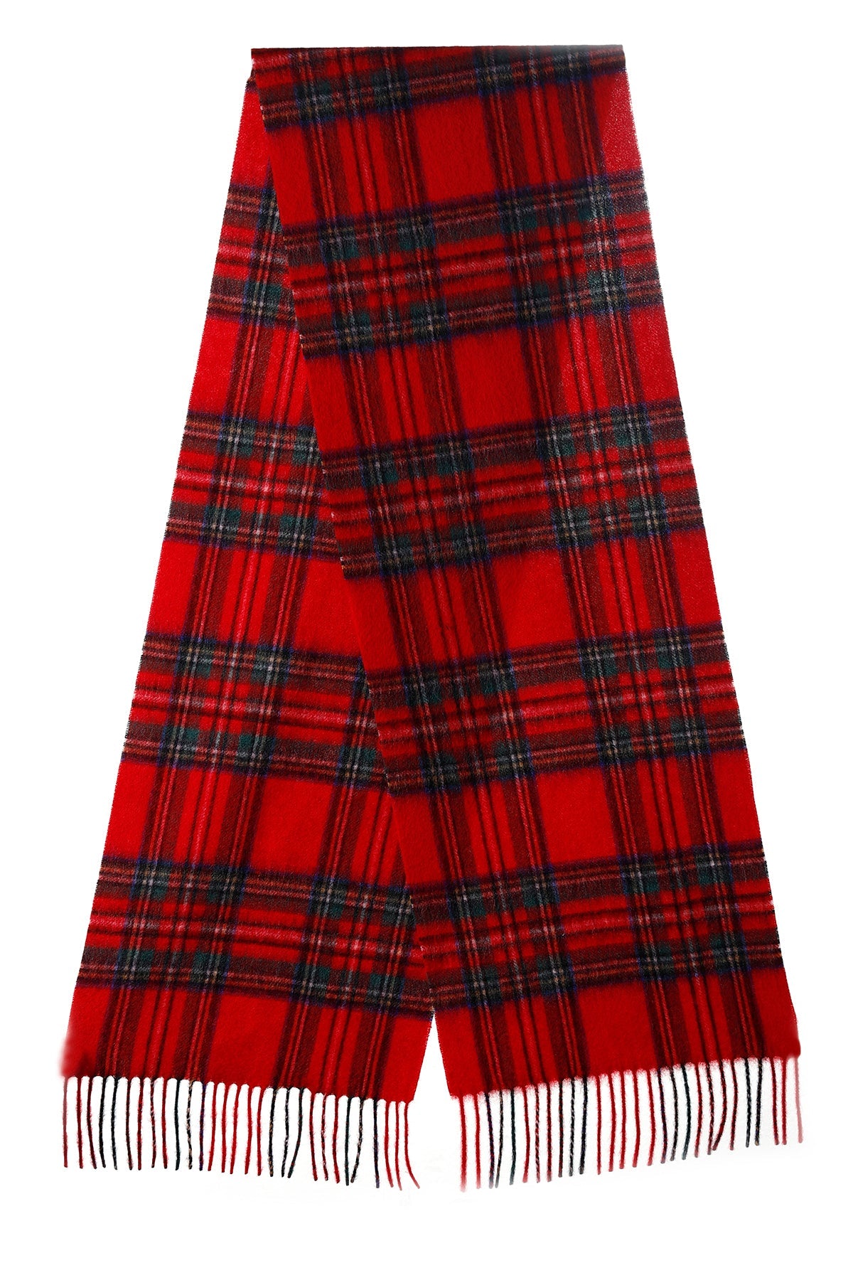 Cashmere Scarf Royal Stewart Tartan