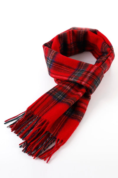 Cashmere Scarf Royal Stewart Tartan