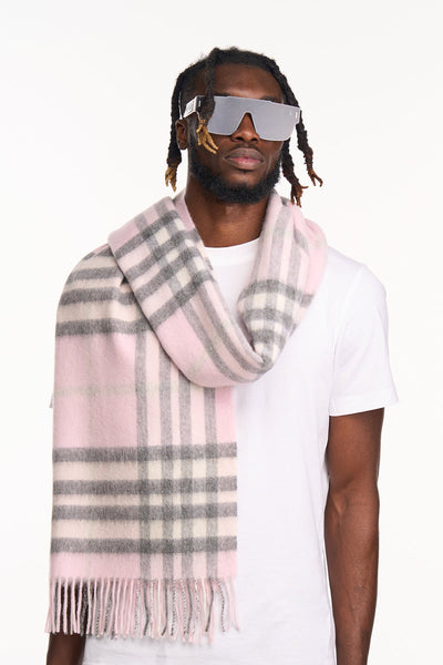 Cashmere Scarf DC Classic Pink Oversized Wrap