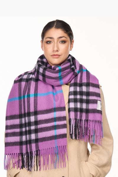 Cashmere Scarf DC Classic Lilac Oversized Wrap