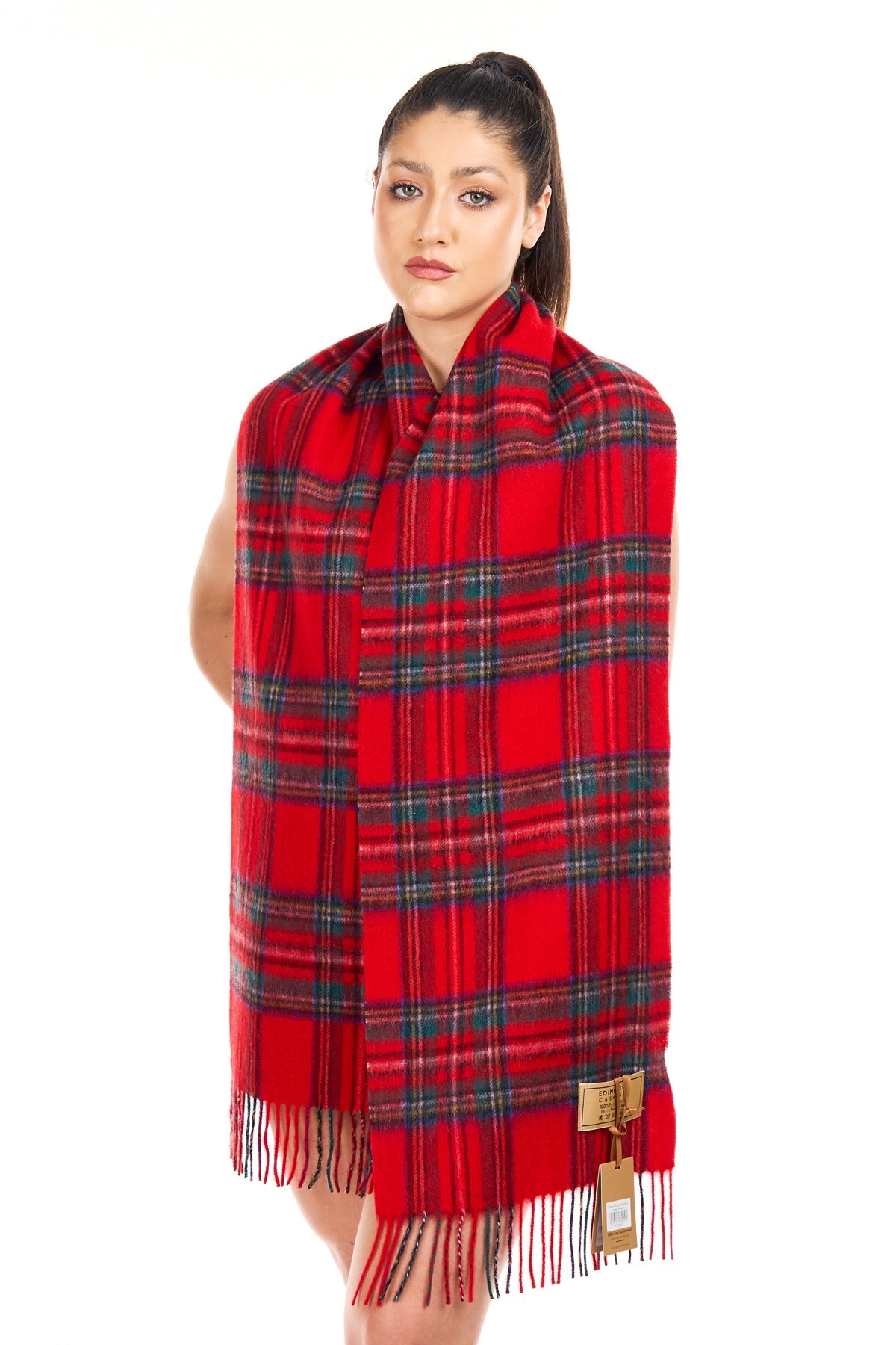 Cashmere Scarf Royal Stewart Tartan