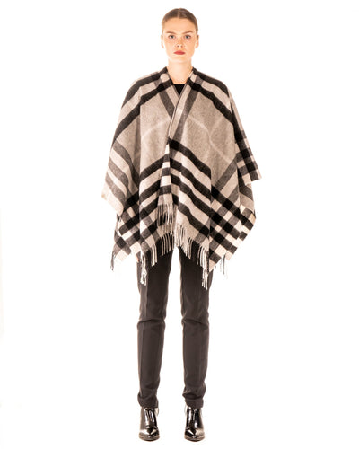 Woman's Designer Cape and Poncho Exclusive Design DC Check