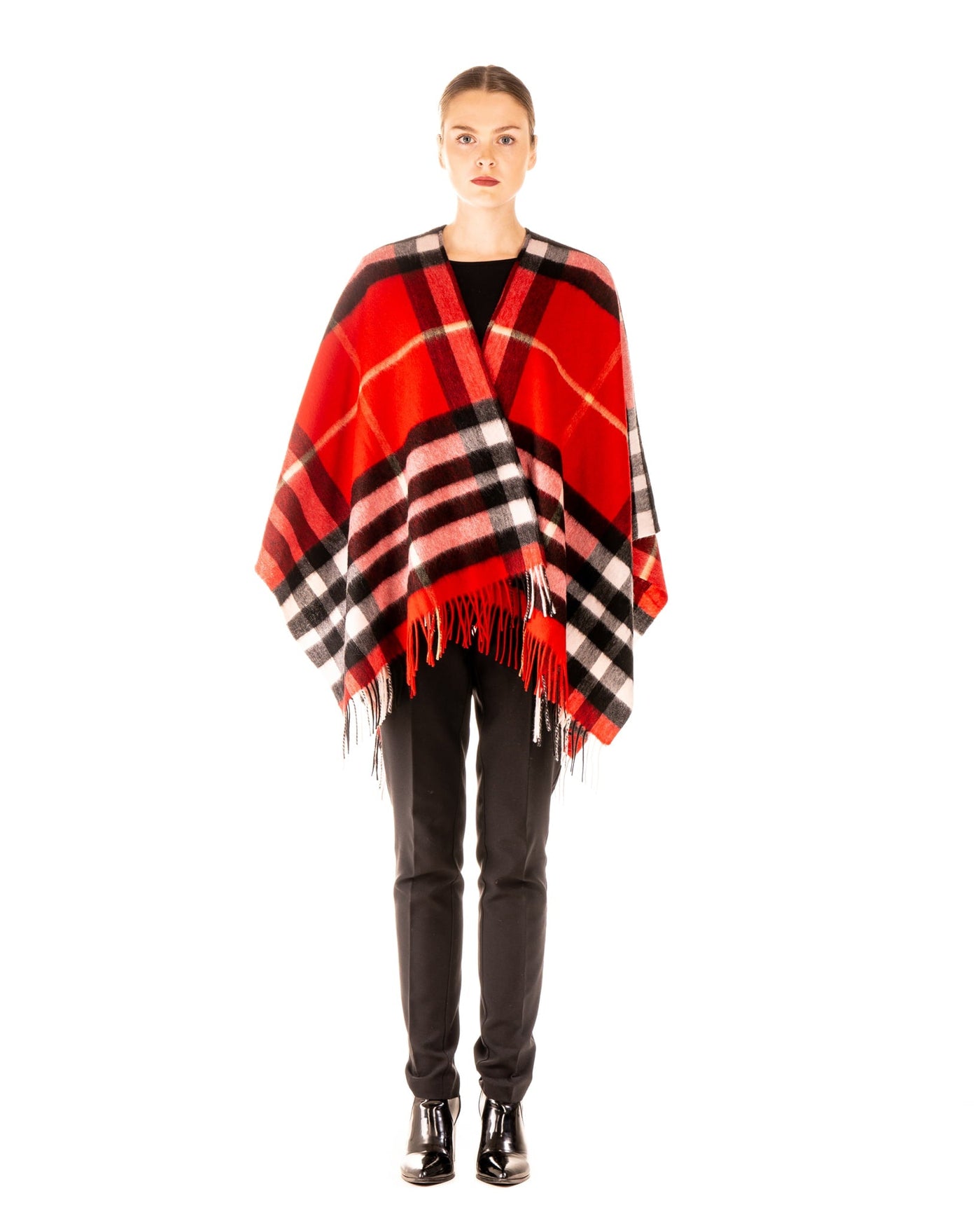 Woman's Designer Cape and Poncho Exclusive Design DC Check