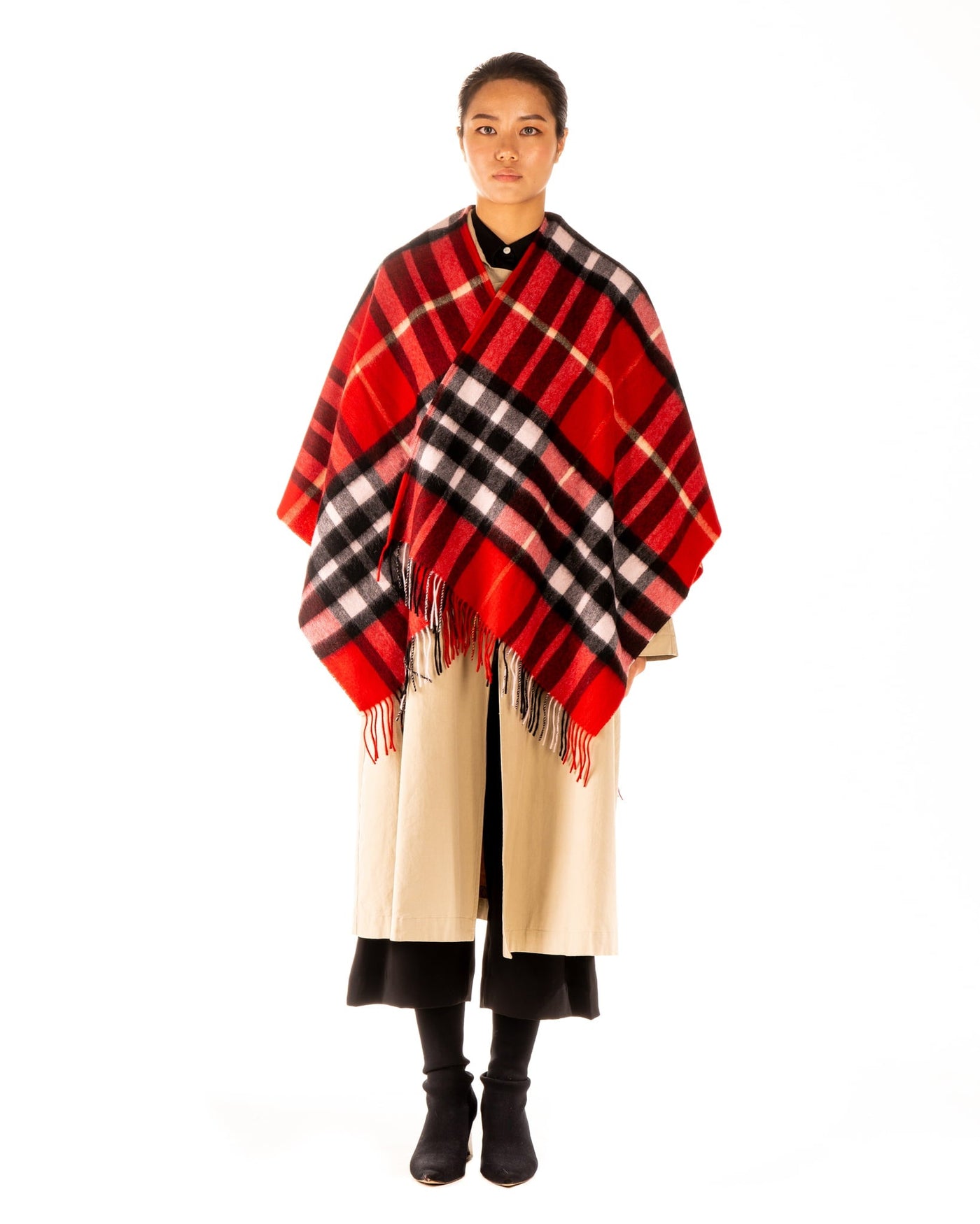 Woman's Designer Cape and Poncho Exclusive Design DC Check