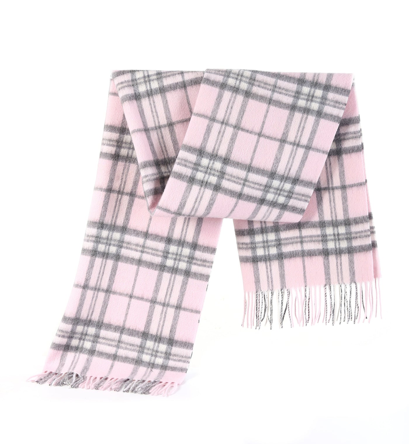 Thomson Pink Stole 100% Pure Lambswool