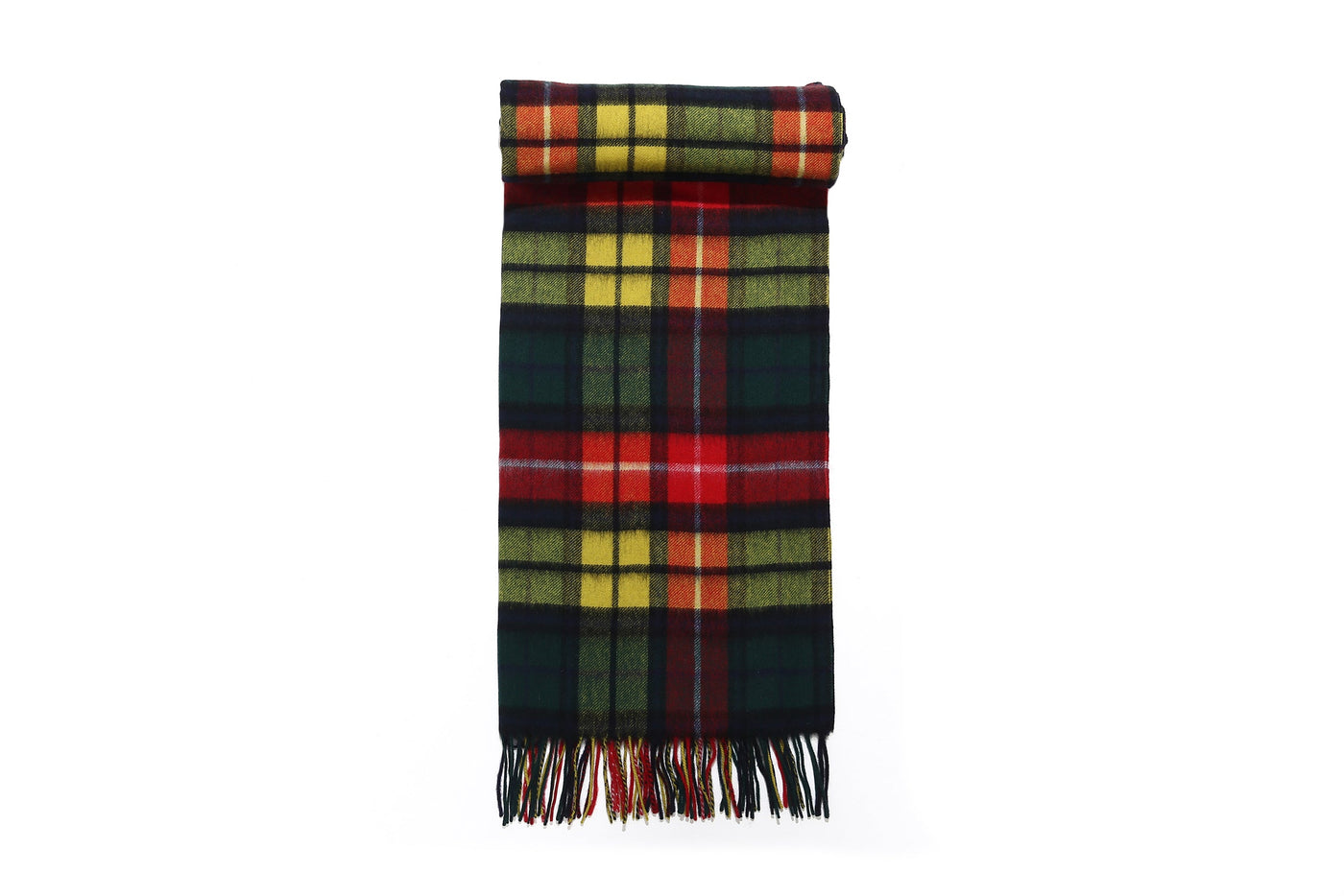 Tartan Cape Lambswool Poncho Buchanan 100% Pure Lambswool