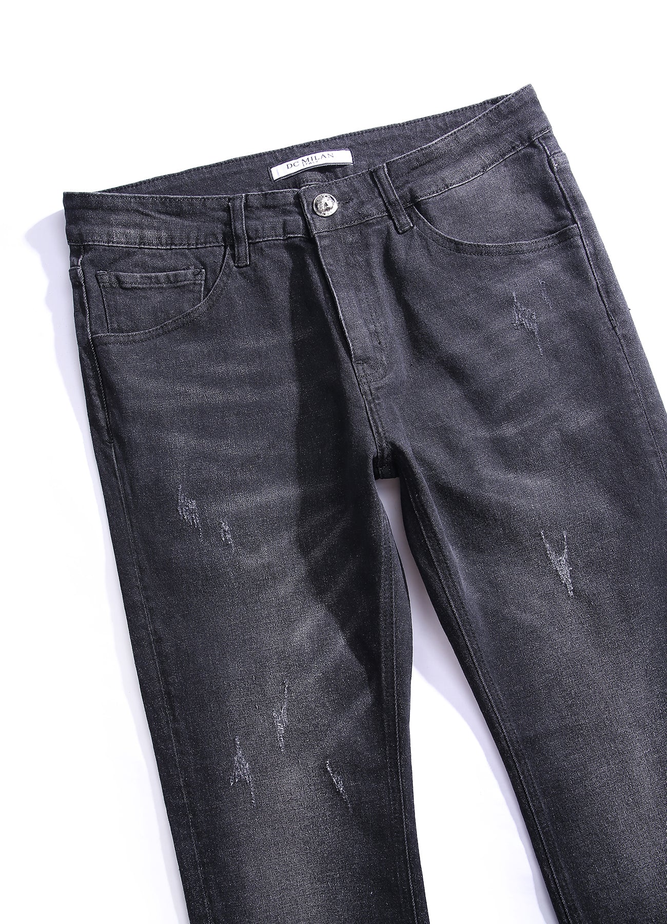 Slim-Fit Black Jeans