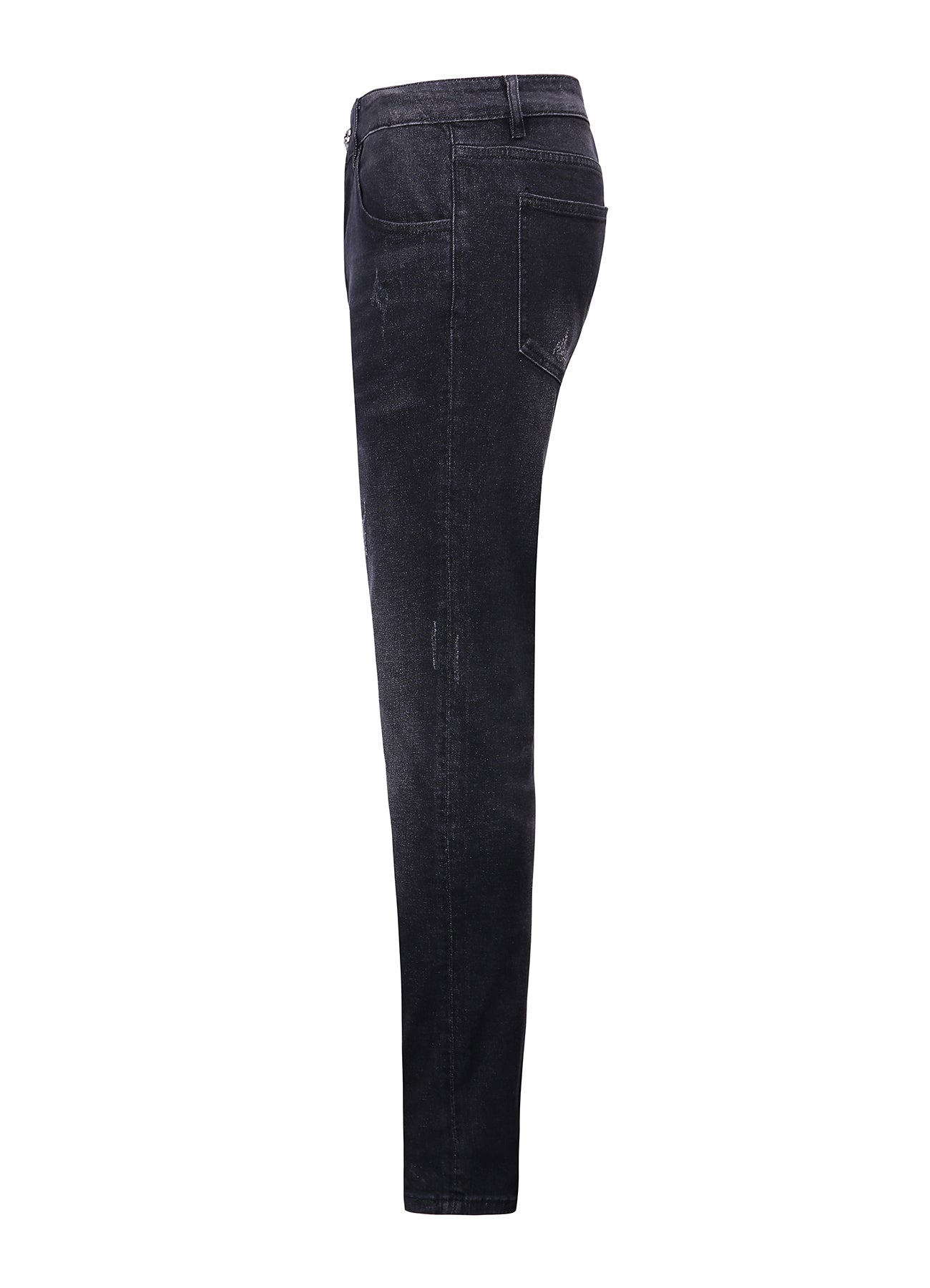 Slim-Fit Black Jeans