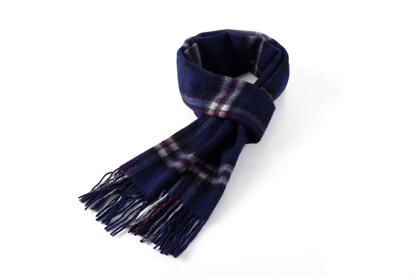 Scarf 100% Pure Lambs wool Navy