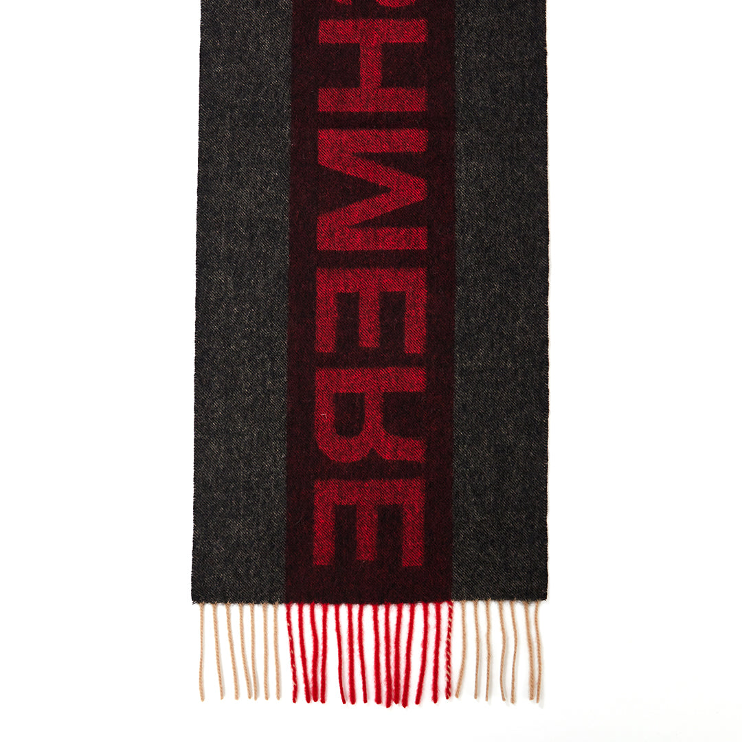 Edinburgh Red Scarf 100% Pure Lambswool