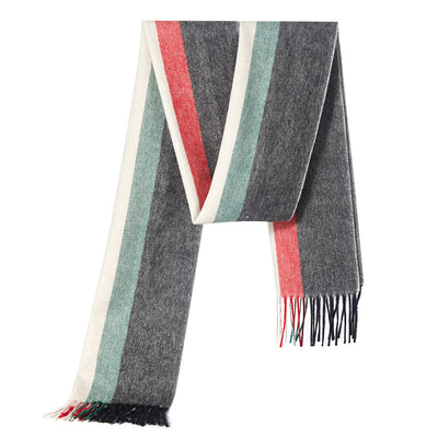 Milano Grey Scarf 100% Pure Lambswool