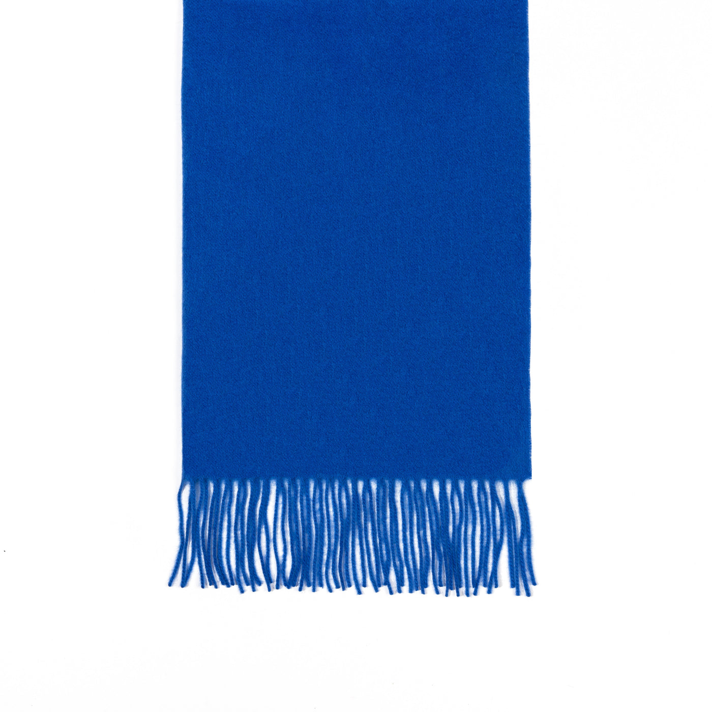 Scarf Plain Dark Blue 100% Pure Lambswool