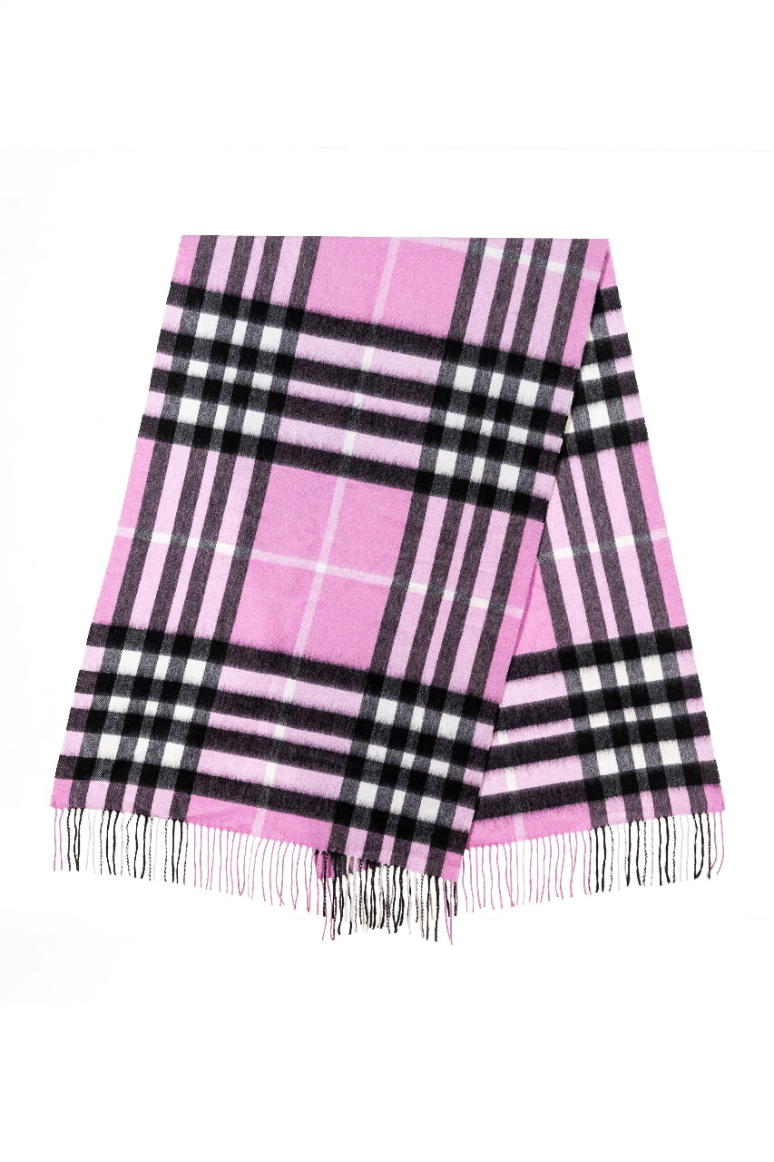 Scarf DC Check Oversized Wrap 100% Pure Lambswool