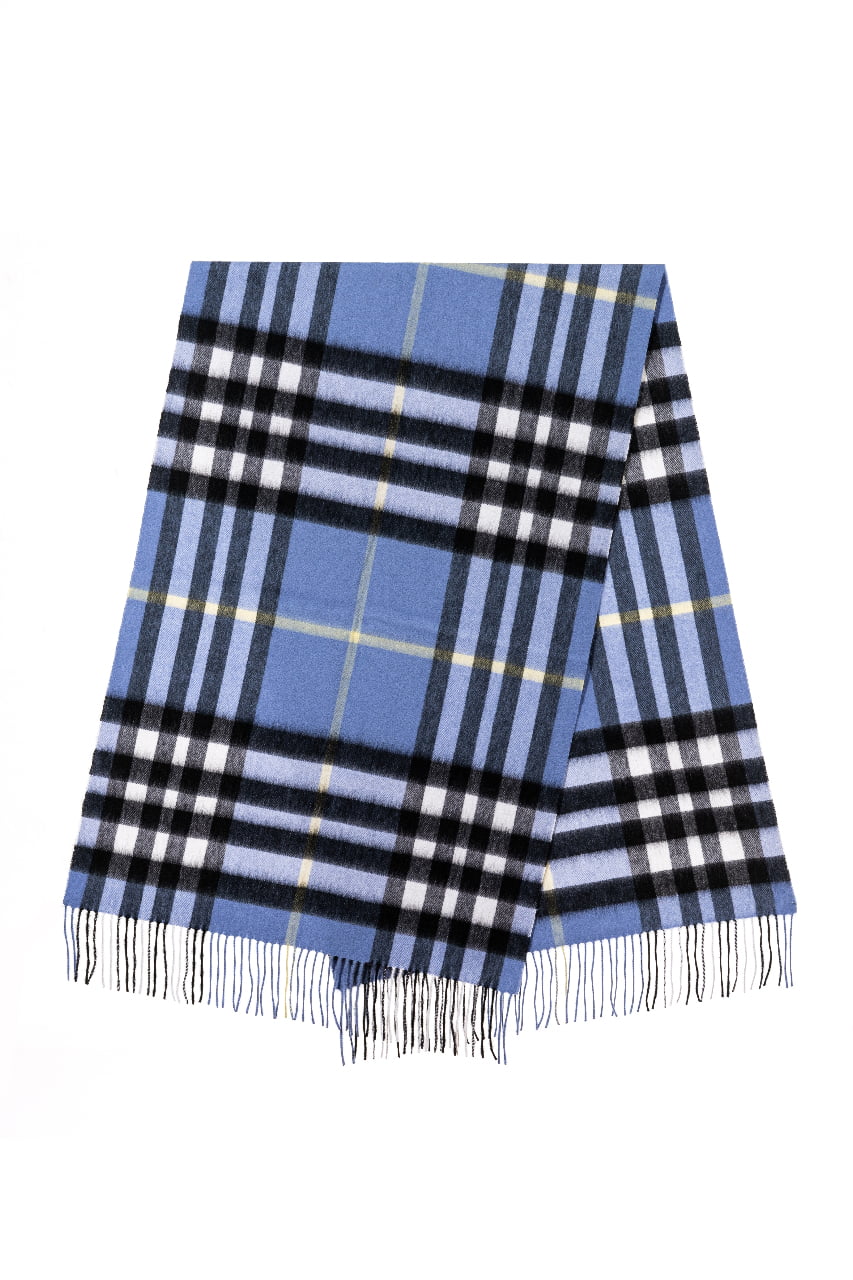 Scarf DC Check Oversized Wrap 100% Pure Lambswool