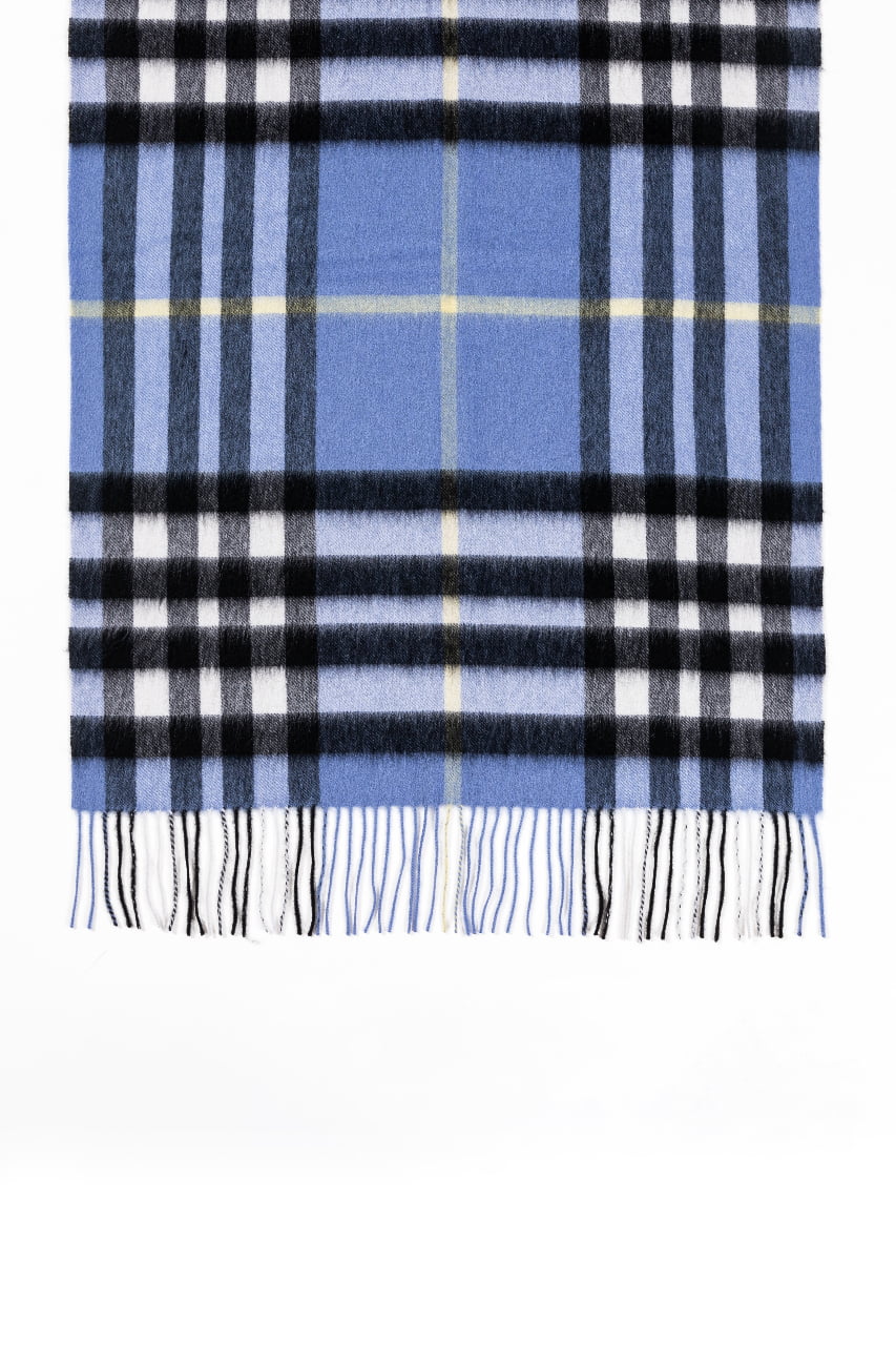 Scarf DC Check Oversized Wrap 100% Pure Lambswool