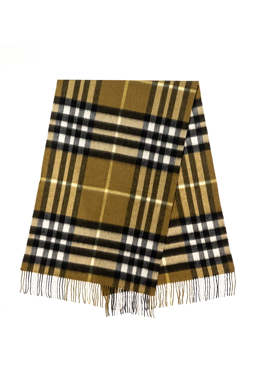 Scarf DC Check Oversized Wrap 100% Pure Lambswool