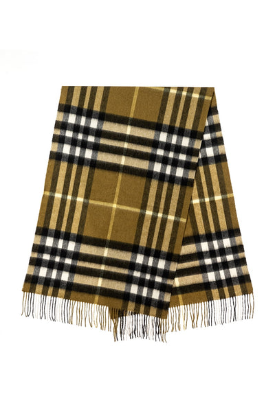 Scarf DC Check Oversized Wrap 100% Pure Lambswool