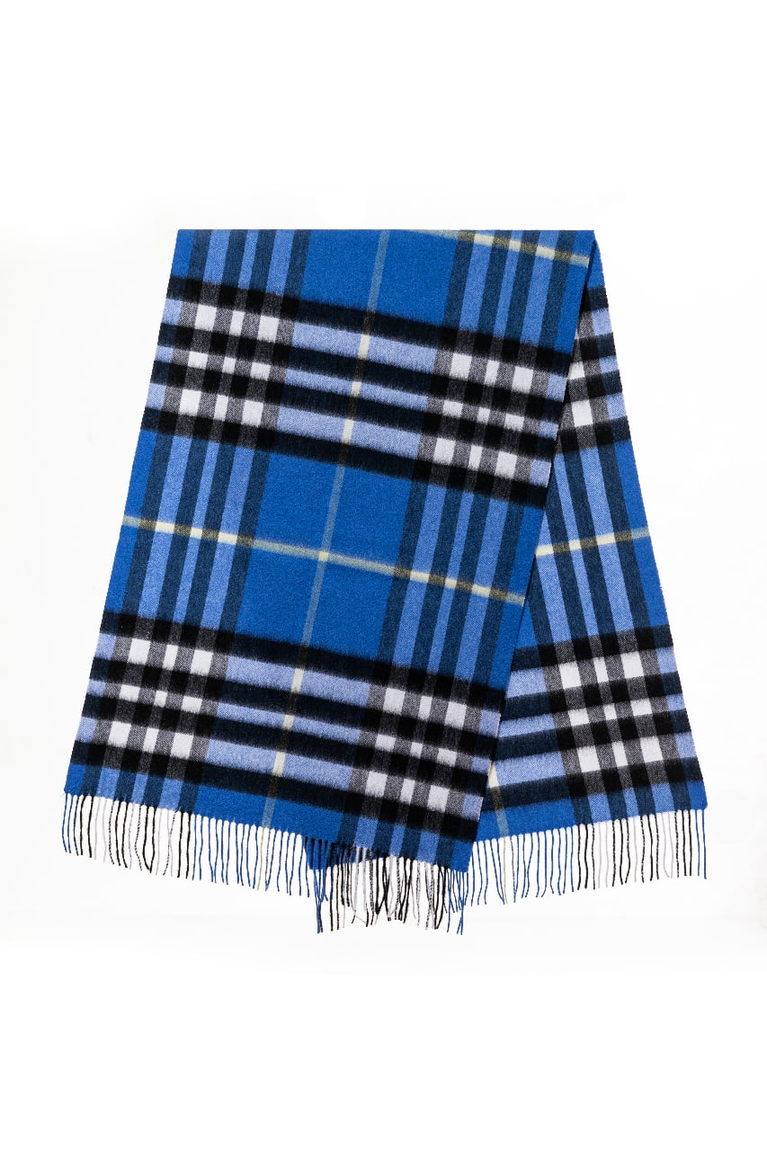 Scarf DC Check Oversized Wrap 100% Pure Lambswool