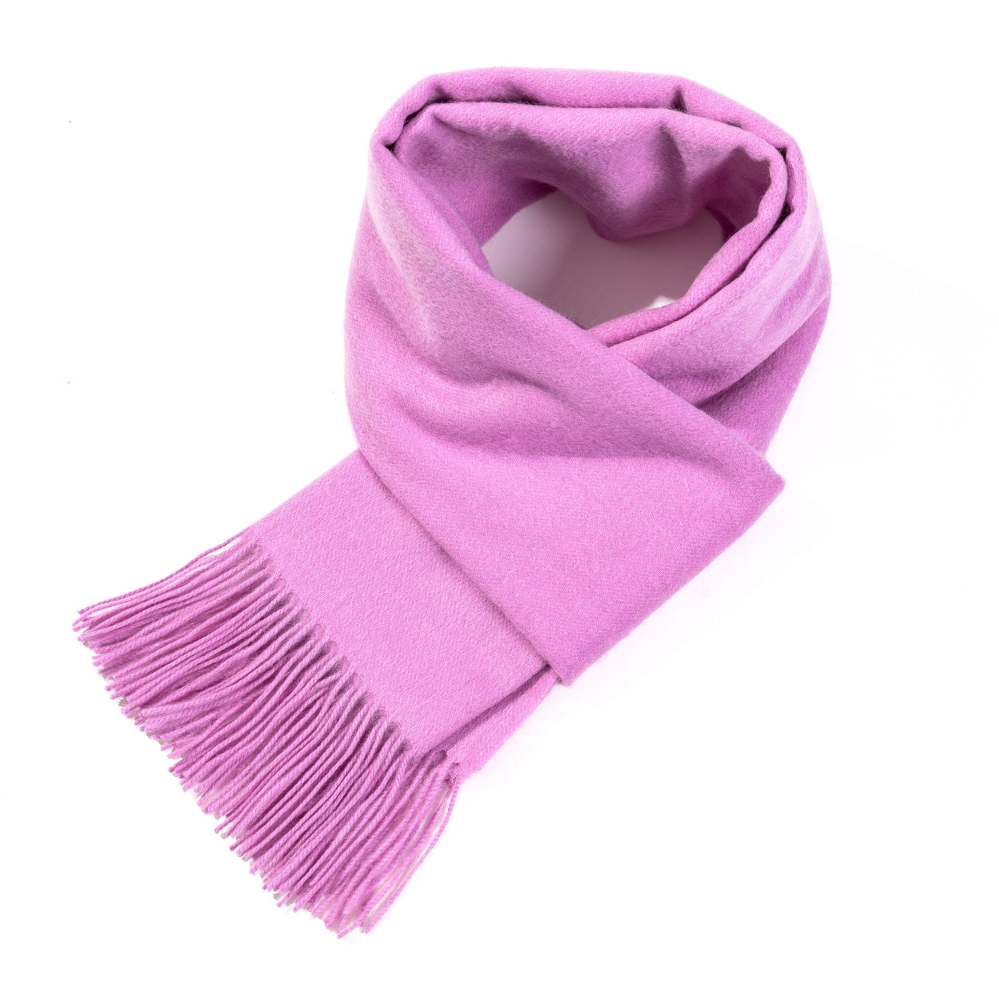 Plain Scarf Dark Pink Oversized Wrap 100% Pure Lambswool