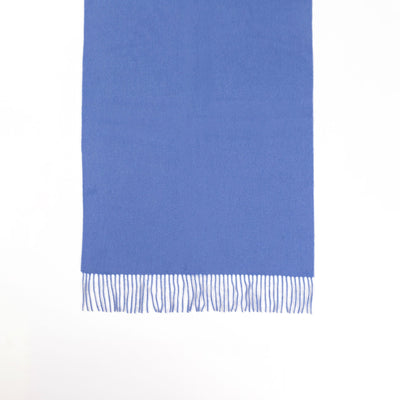 Plain Scarf Light Blue Oversized Wrap 100% Pure Lambswool