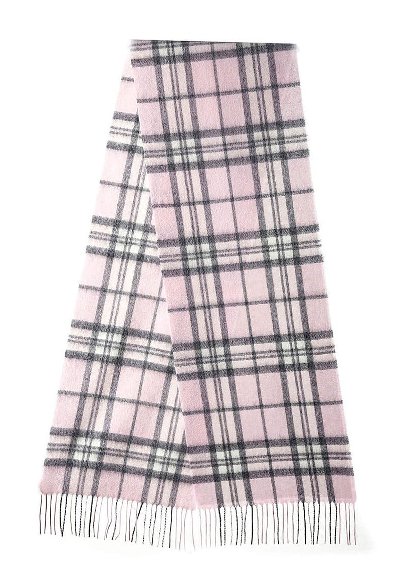 100% Pure Cashmere Scarf Thomson Pink - Small Size