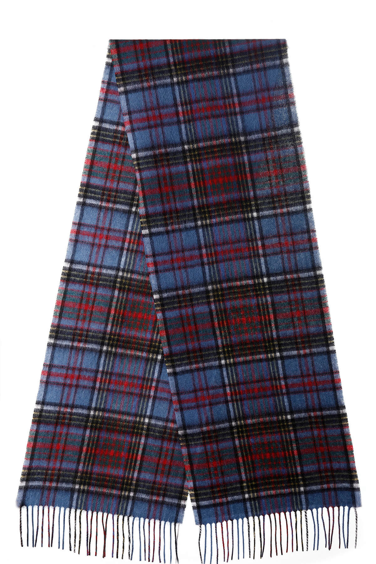 100% Pure Cashmere Scarf Design Anderson Tartan - Small Size