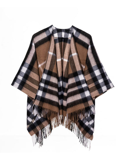 Woman's Designer Cape and Poncho Exclusive Design DC Check