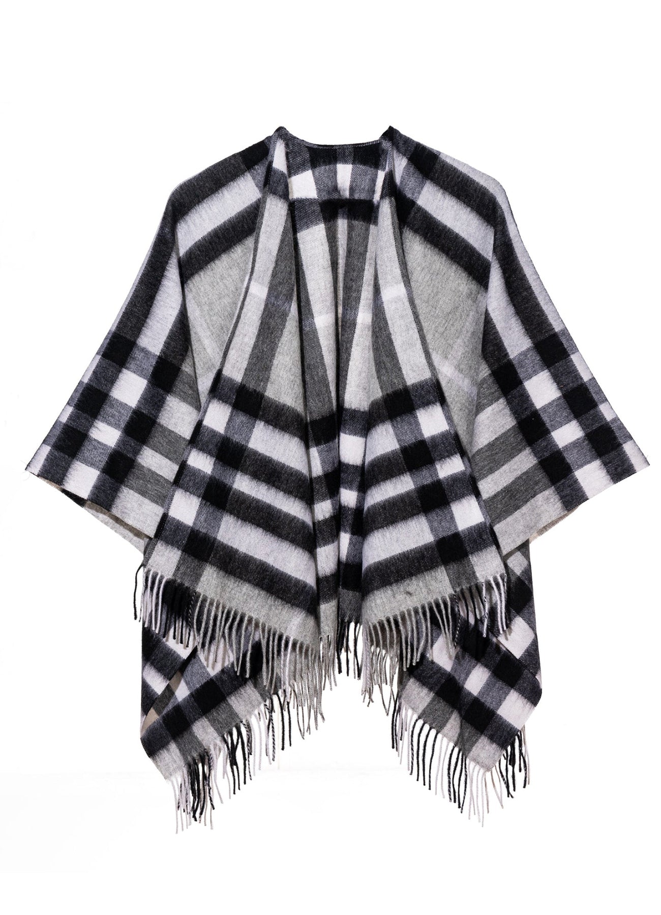 Woman's Designer Cape and Poncho Exclusive Design DC Check