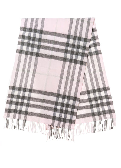 Scarf DC Check Oversized Wrap 100% Pure Lambswool