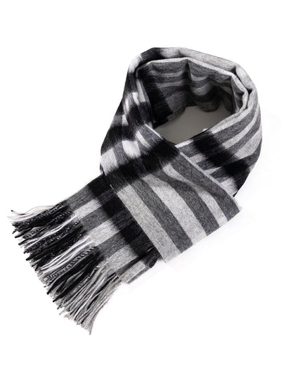 Scarf DC Check Oversized Wrap 100% Pure Lambswool