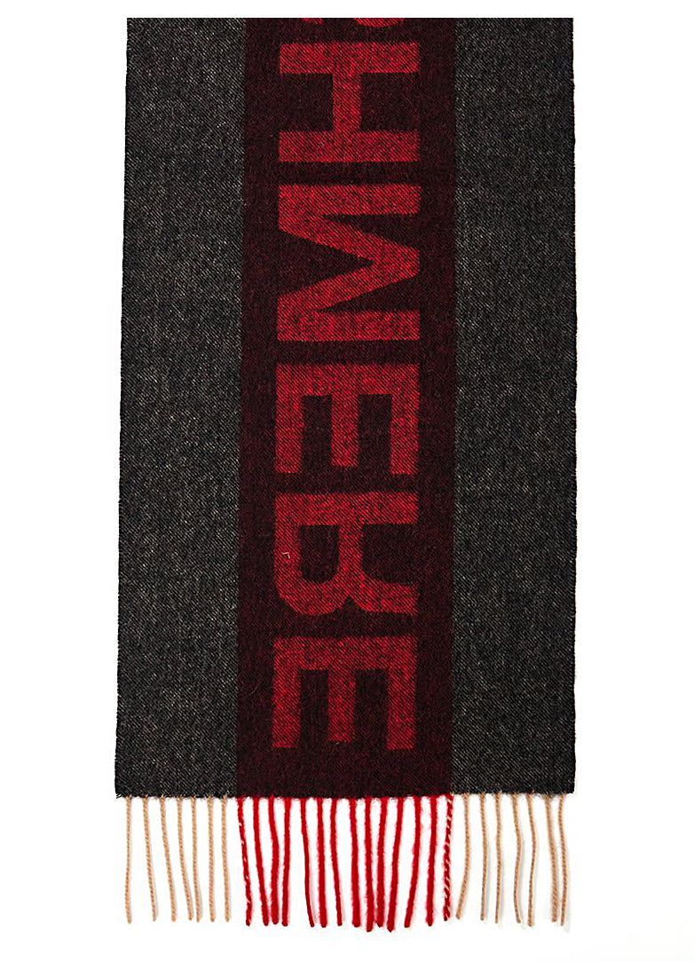 Edinburgh Red Stole 100% Pure Lambswool