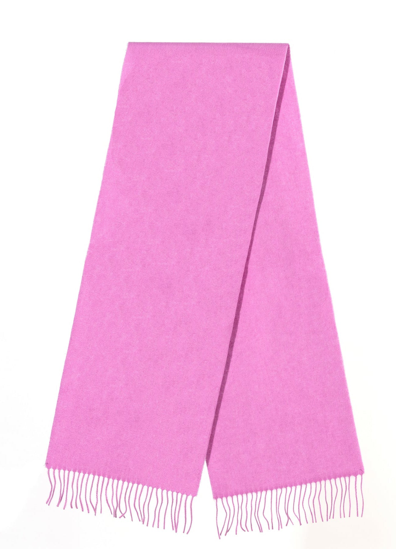 Scarf Plain Dark Pink 100% Pure Lambswool