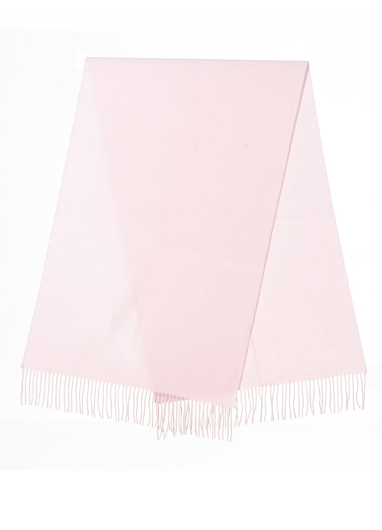 Plain Scarf Light Pink Oversized Wrap 100% Pure Lambswool